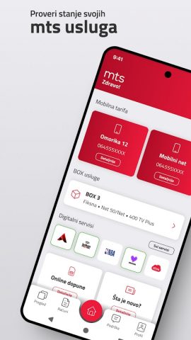 Moj mts для Android — скриншот 1