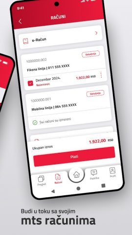 Moj mts для Android — скриншот 2