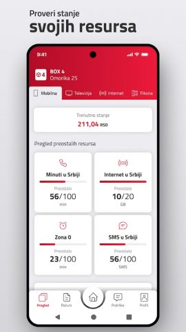 Moj mts для Android — скриншот 3