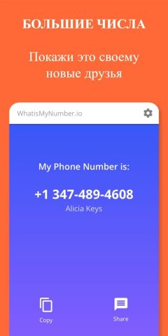 Мой номер телефона для Android — скриншот 3