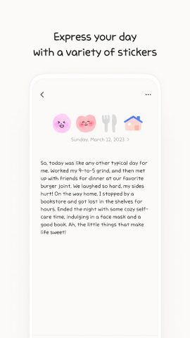Moodie — Mood Diary With Lock для Android — скриншот 3