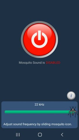 Mosquito Sound для Android — скриншот 2
