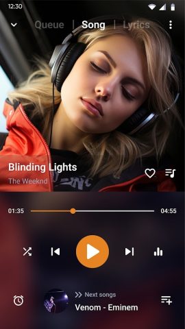 Mp3 музыка — музыкальный плеер для Android — скриншот 3