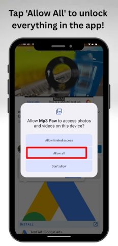 Mp3Paw — Music Downloader для Android — скриншот 2