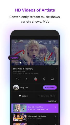 Mubeat for kpop Lovers для Android — скриншот 1