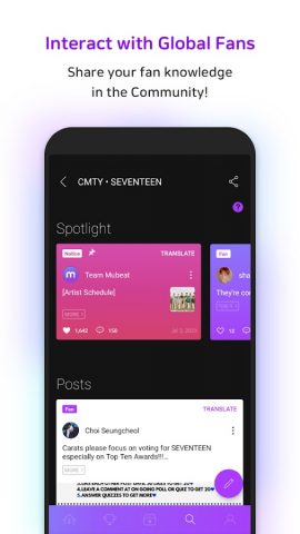 Mubeat for kpop Lovers для Android — скриншот 5