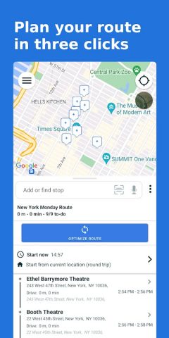 Multi-Stop Route Planner для Android — скриншот 3