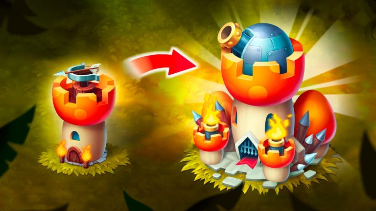 Mushroom Wars 2: RTS стратегии для Android — скриншот 4