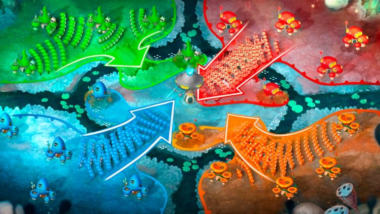Mushroom Wars 2: RTS стратегии для Android — скриншот 5