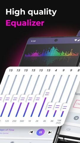 Эквалайзер Музыки – Бассы для Android — скриншот 1