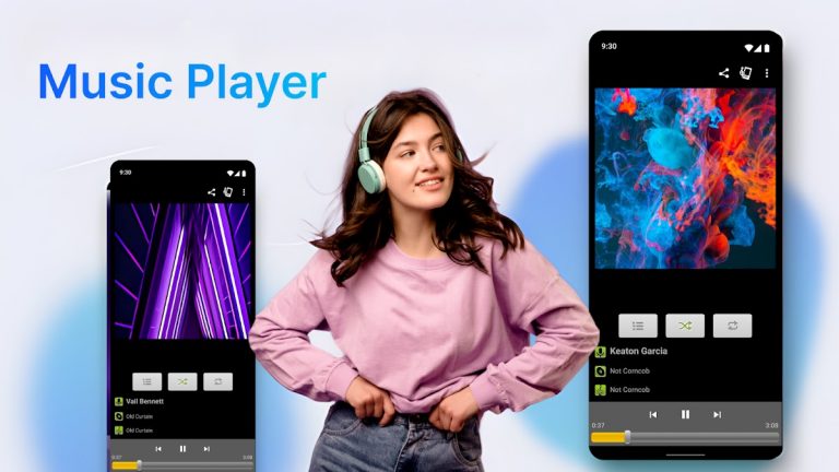 Музыкальный плеер для Android — скриншот 1