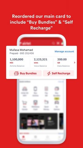 My Airtel для Android — скриншот 3