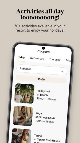 My Club Med для Android — скриншот 2