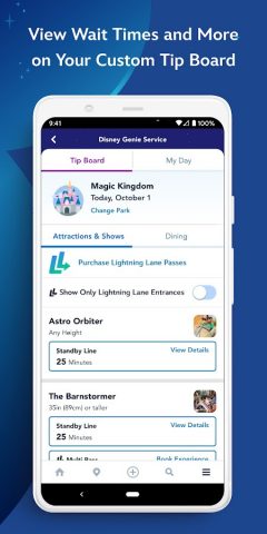 My Disney Experience для Android — скриншот 3