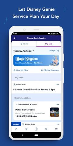 My Disney Experience для Android — скриншот 4