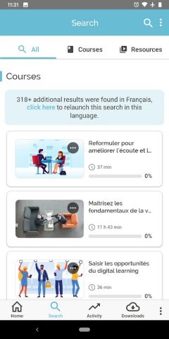 My Learning для Android — скриншот 3