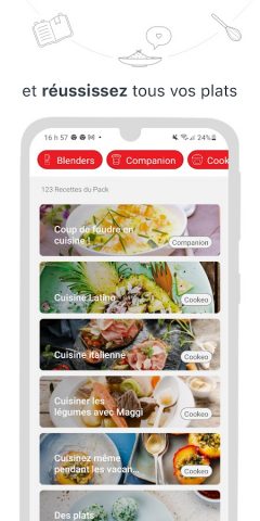My Moulinex, la cuisine facile для Android — скриншот 5