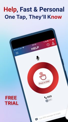 My SOS Family Emergency Alert для Android — скриншот 1