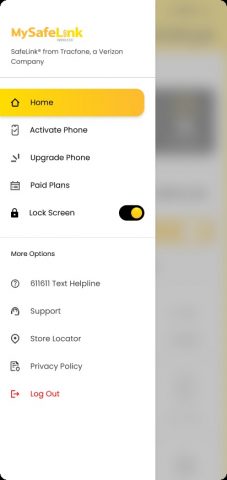 My SafeLink для Android — скриншот 3