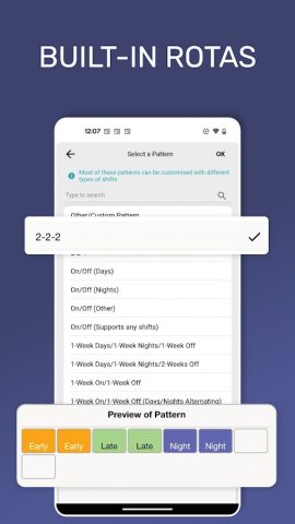My Shift Planner — Calendar для Android — скриншот 4