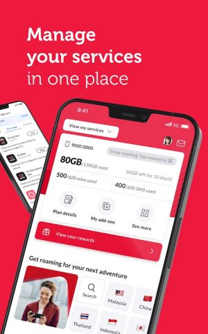 My Singtel для Android — скриншот 1