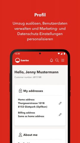 My Sunrise для Android — скриншот 3
