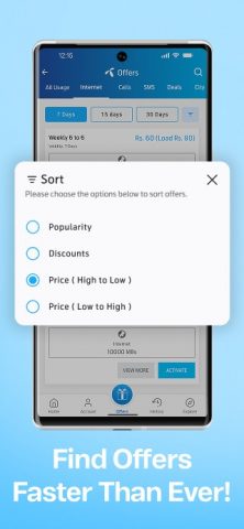My Telenor для Android — скриншот 4