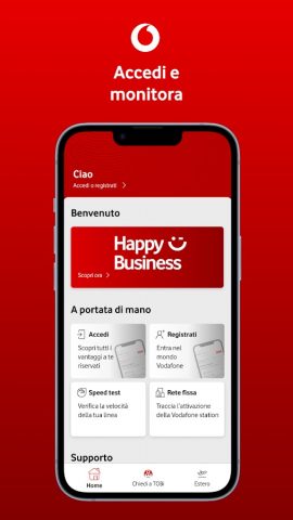 My Vodafone Business Italia для Android — скриншот 1