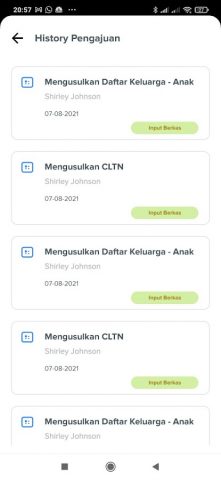 MyASN BKN для Android — скриншот 5