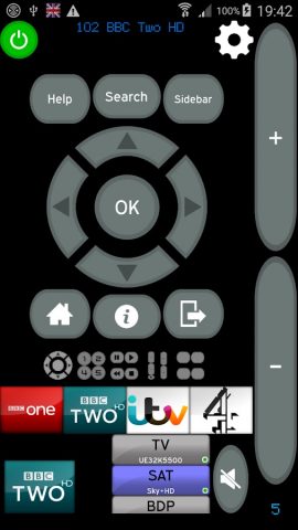 MyAV Sony Blu-Ray & PS5 Remote для Android — скриншот 1