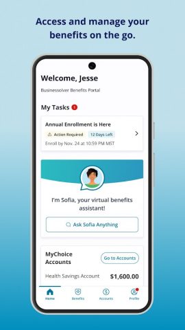 MyChoice Benefits для Android — скриншот 1