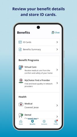 MyChoice Benefits для Android — скриншот 2
