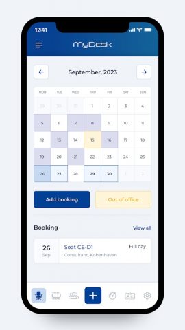 MyDesk для Android — скриншот 2