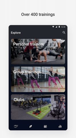MyFitness для Android — скриншот 4