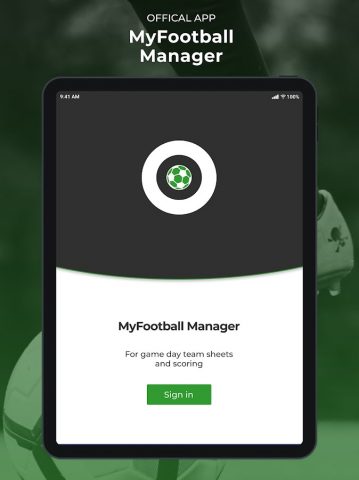 MyFootball Manager для Android — скриншот 4