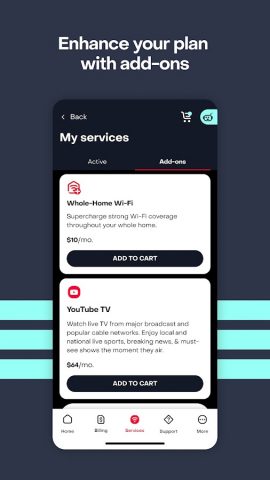 MyFrontier для Android — скриншот 3