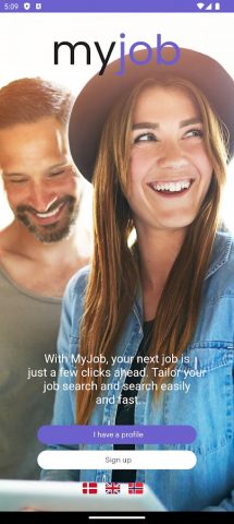 MyJob для Android — скриншот 1