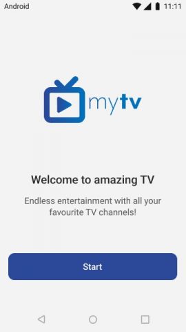 MyTV для Android — скриншот 1