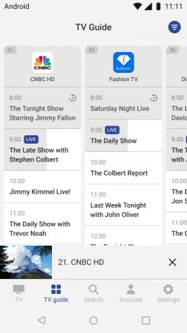 MyTV для Android — скриншот 5