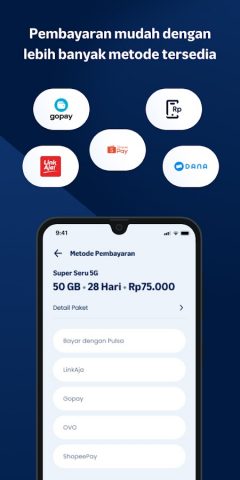 MyTelkomsel Basic для Android — скриншот 2