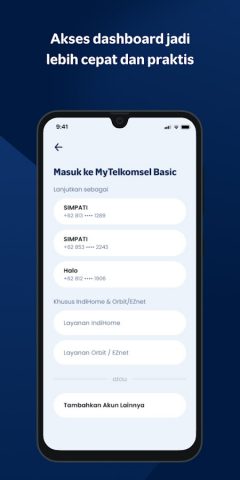 MyTelkomsel Basic для Android — скриншот 4