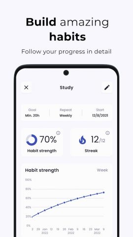 MyTime — Time & Habit Tracker для Android — скриншот 4