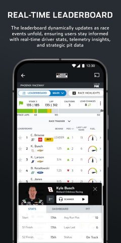 NASCAR MOBILE для Android — скриншот 1