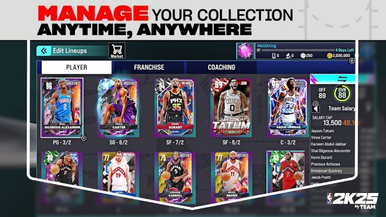 NBA 2K25 MyTEAM для Android — скриншот 3
