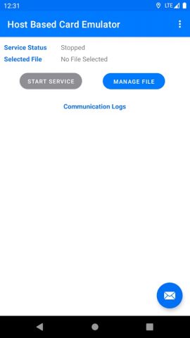 NFC Card Emulator для Android — скриншот 1