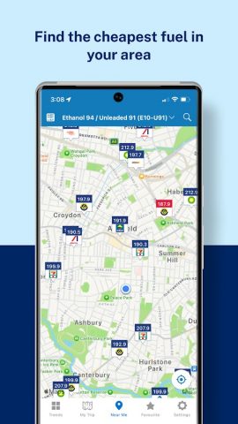 NSW FuelCheck для Android — скриншот 2