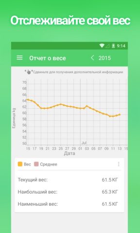 Напоминание пить воду для Android — скриншот 5