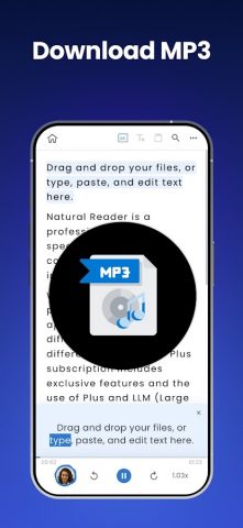 NaturalReader — Text to Speech — скриншот 1