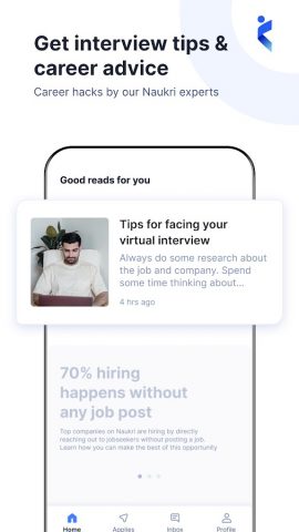Naukri — Job Search App для Android — скриншот 2
