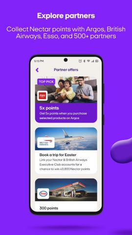 Nectar – Collect&Spend points для Android — скриншот 4